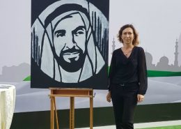 Speed Painter Dubai UAE. Portrait drawing in Dubai UAE
